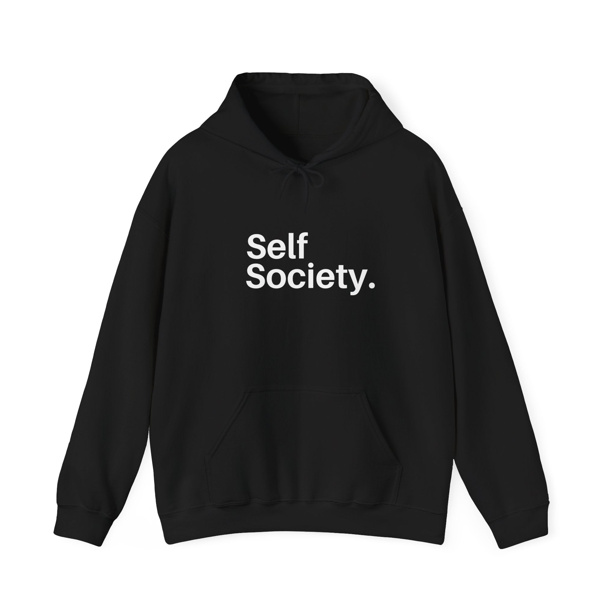 Self-Society Unisex Heavy Blend Hoodie | Self Love Minimalist Hoodie