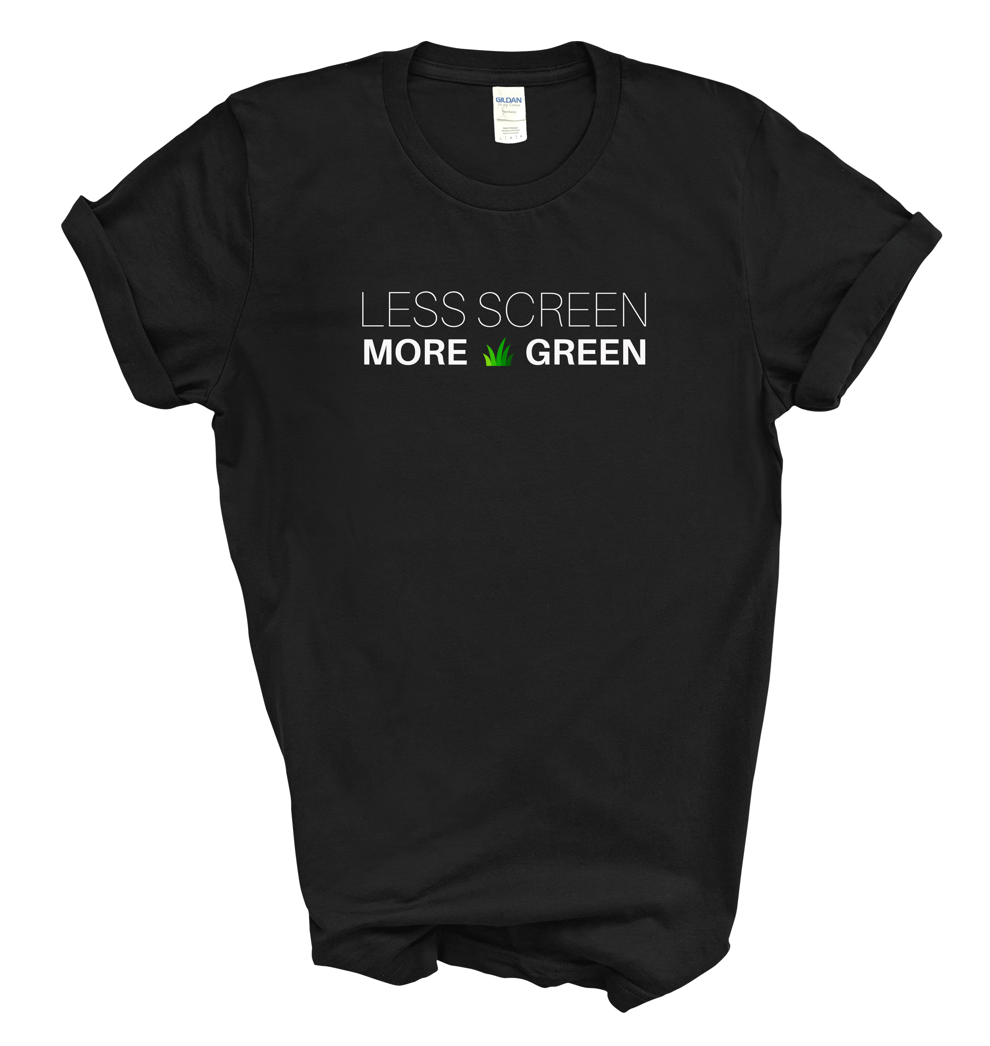 Less Screen More Green Tee 