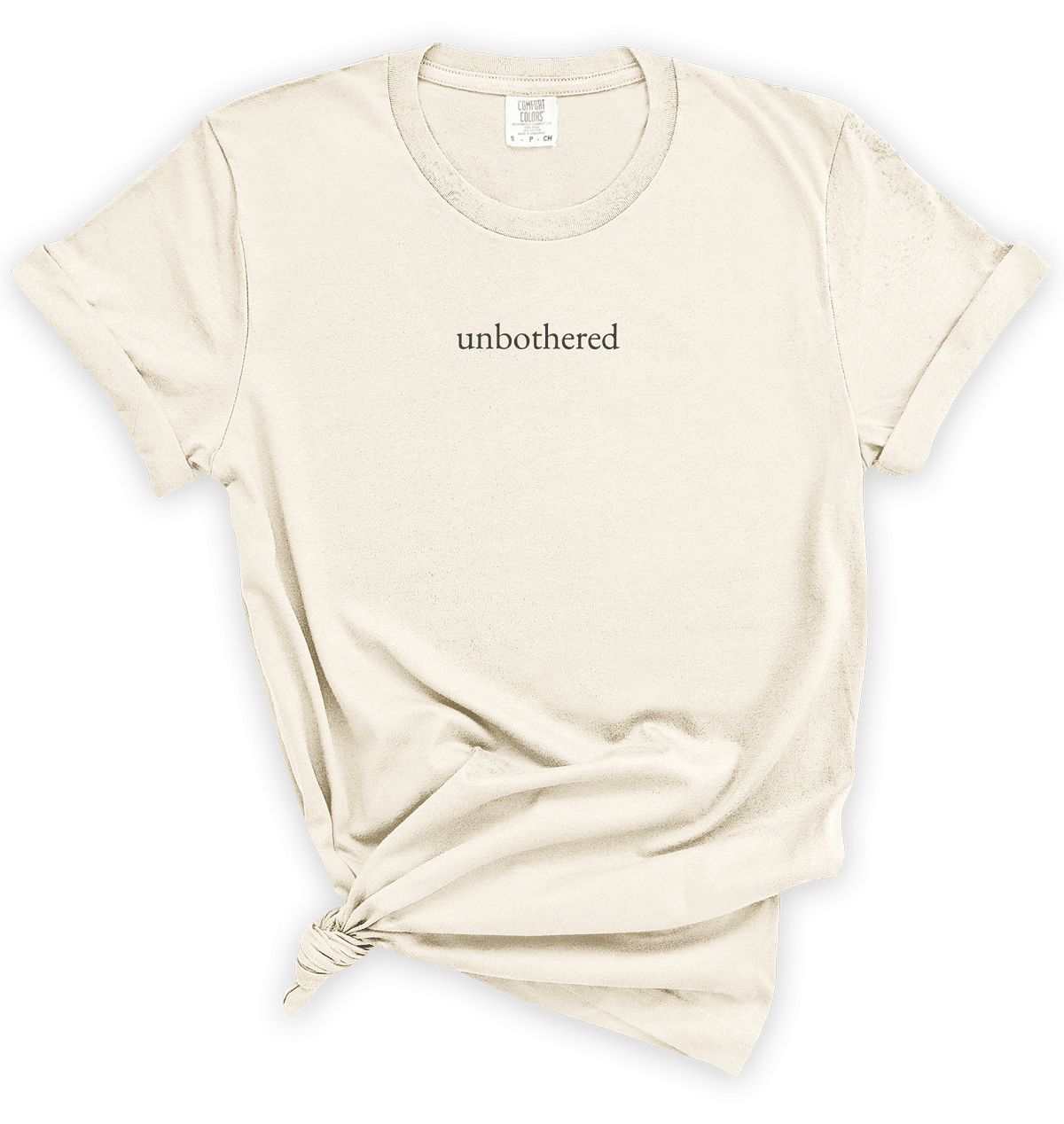 Unbothered Unisex T-Shirt | Mindfulness Tee for Emotional Wellness & Self-Care