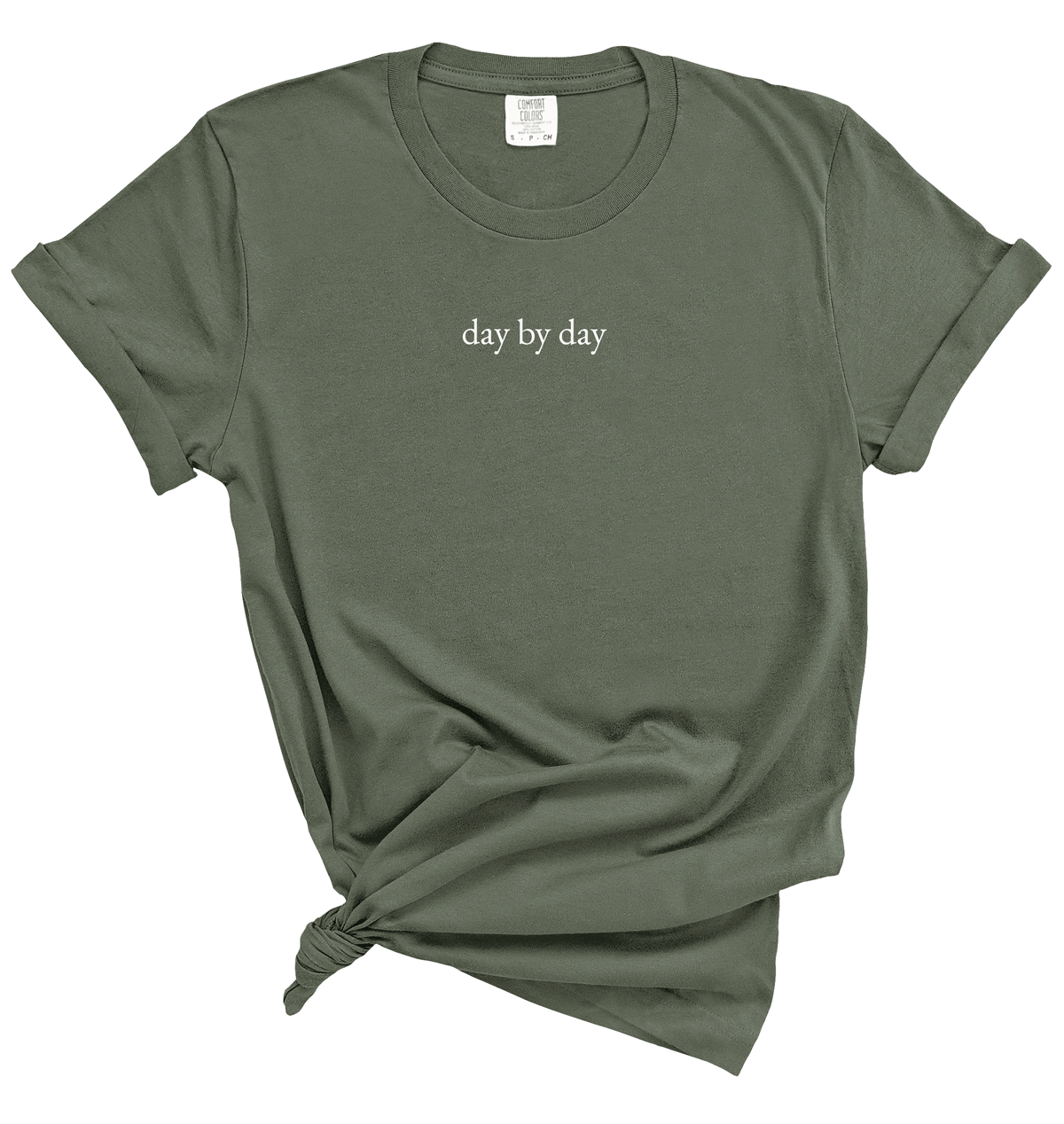 Day by Day Unisex T-Shirt | Encouraging Quote Tee | Mindful Living & Growth Shirt