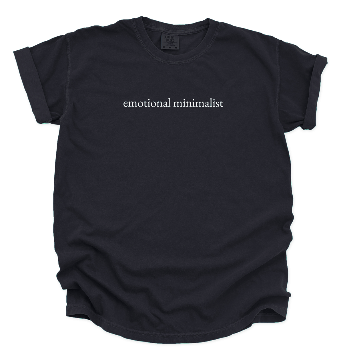 Emotional Minimalist Mental Health T-Shirt | Unisex Tee For Introverts