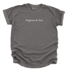Forgiven And Free Unisex T-Shirt | Inspirational Quote Tee for Peace & Renewal